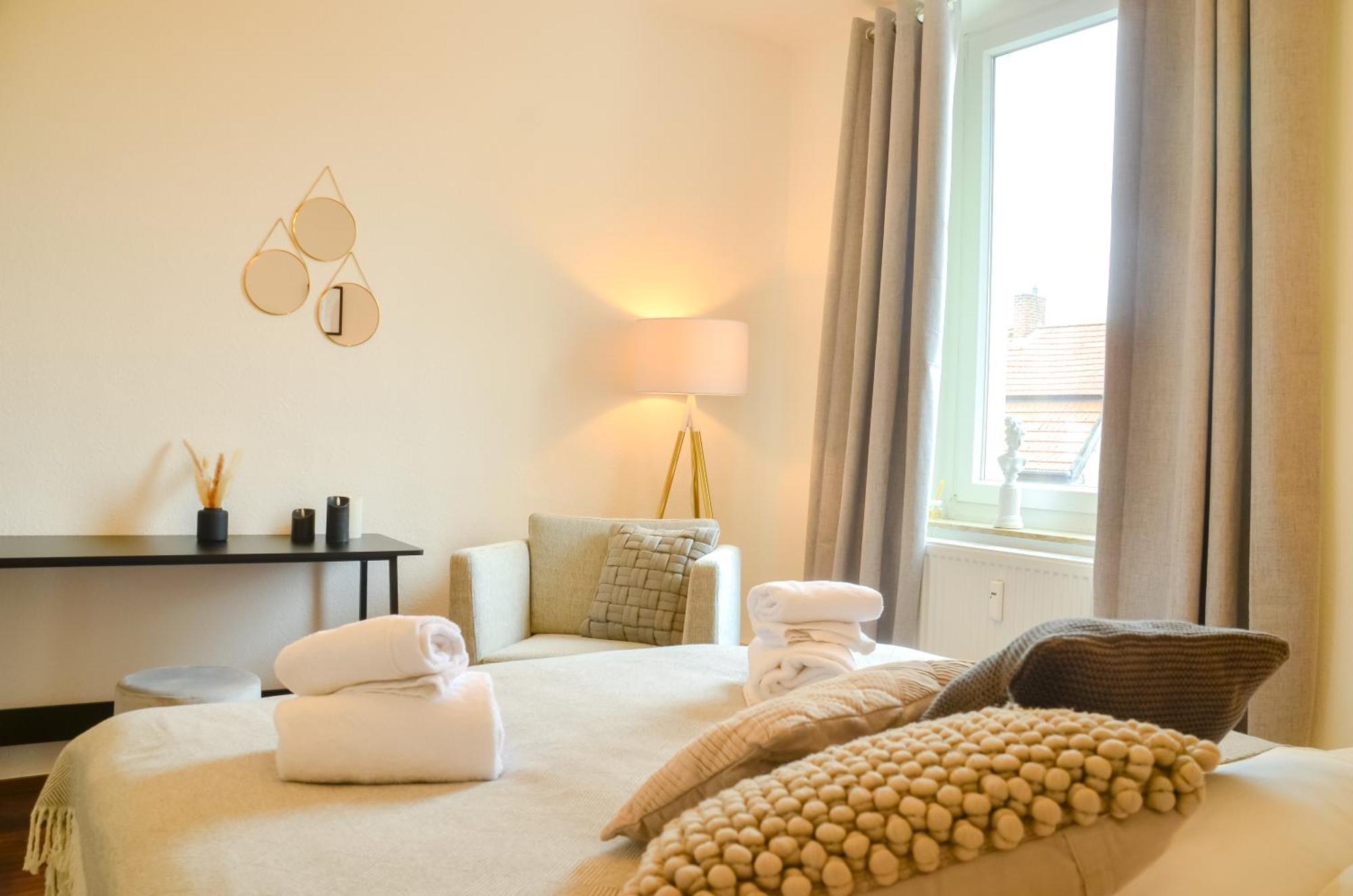 Milpau Buer 3 - Modernes Und Zentrales Premium-Apartment Mit Queensize-Bett, Netflix, Nespresso Und Smart-Tv Gelsenkirchen Zewnętrze zdjęcie